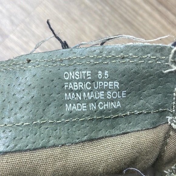 Zigi Soho Women’s Dark Green Onsite Canvas Ankle Bootie, size 8.5 - Picture 4 of 10